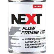 Грунт акриловый NOVOL 4:1 NEXT FLOW 7100 толстослойный 1л без отвердителя
