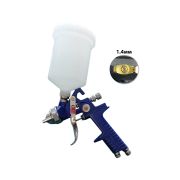 Краскопульт Н-827P HVLP 1,4мм верхний пластиковый бачок 600мл (Китай)