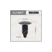 Клипса крепежная MASUMA KJ-667
