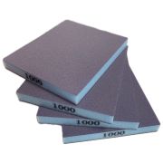Губка абразивная 2-сторонняя WOOSTE Р1000