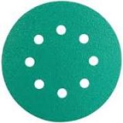 Круг шлифовальный TIZER D125мм 8отв. зеленый