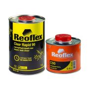 Лак акриловый REOFLEX Rapid 90 UНS 2:1 быстрый комплект с отв. (1л+0,5л)