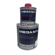 Грунт акриловый MEGAMIX 4:1 комплект с отвердителем (0,8кг+0,2кг)