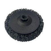 Круг зачистной коралловый на турбинку D125мм резьба М14 черный