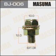 Болт с гайкой MASUMA BJ-006 М6x12x1,0мм (упаковка 6шт.)