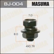 Болт с гайкой MASUMA BJ-004 М4x8x0,7мм (упаковка 15шт.)