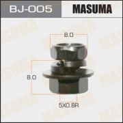 Болт с гайкой MASUMA BJ-005 М5x8x0,8мм (упаковка 12шт.)