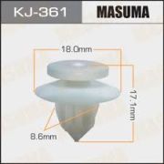 Клипса крепежная MASUMA KJ-361/AS-382