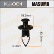 Клипса крепежная MASUMA KJ-001/AS-666 TOYOTA