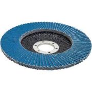 Диск лепестковый торцевой 125*22,2мм P60 синий
