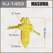 Клипса крепежная MASUMA KJ-1453