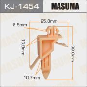 Клипса крепежная MASUMA KJ-1454