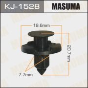 Клипса крепежная MASUMA KJ-1528