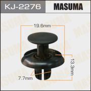 Клипса крепежная MASUMA KJ-2276/AS-623