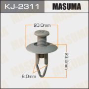 Клипса крепежная MASUMA KJ-2311