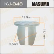Клипса крепежная MASUMA KJ-348 TOYOTA