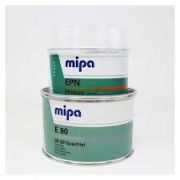 Шпатлевка эпоксидная MIPA E90 2K комплект (1кг+0,5кг) светло-серая