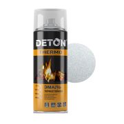 Краска-спрей DETON TERMO термостойкая до 900С, серебристая 400мл