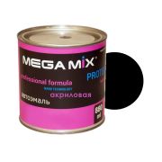 Автоэмаль акриловая MEGAMIX 2K 601 Черный 0,84л