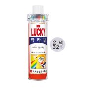 Нитроэмаль-спрей LUCKY 321 серебристый