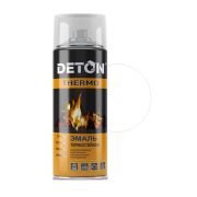 Краска-спрей DETON TERMO термостойкая до 900С, белая 400мл