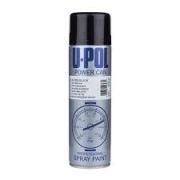 Краска-спрей U-POL PCSB/AL черная полуматовая 500мл