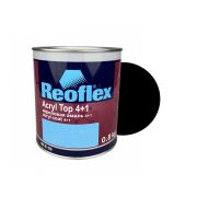 Эмаль акриловая REOFLEX 4+1 2К Черная 601 0,8кг