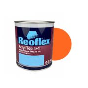 Эмаль акриловая REOFLEX 4+1 2К Оранжевая 0,8кг