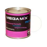 Автоэмаль акриловая MEGAMIX 2К Toyota 040 Белая 0,84л (разработка ФЦ)