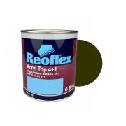 Эмаль акриловая REOFLEX 4+1 2K Хаки глянцевая 303 0,8кг